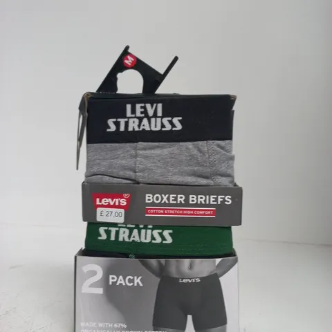 LEVI'S BOXER BRIEFS – 2 PACK, MEN'S - SIZE M