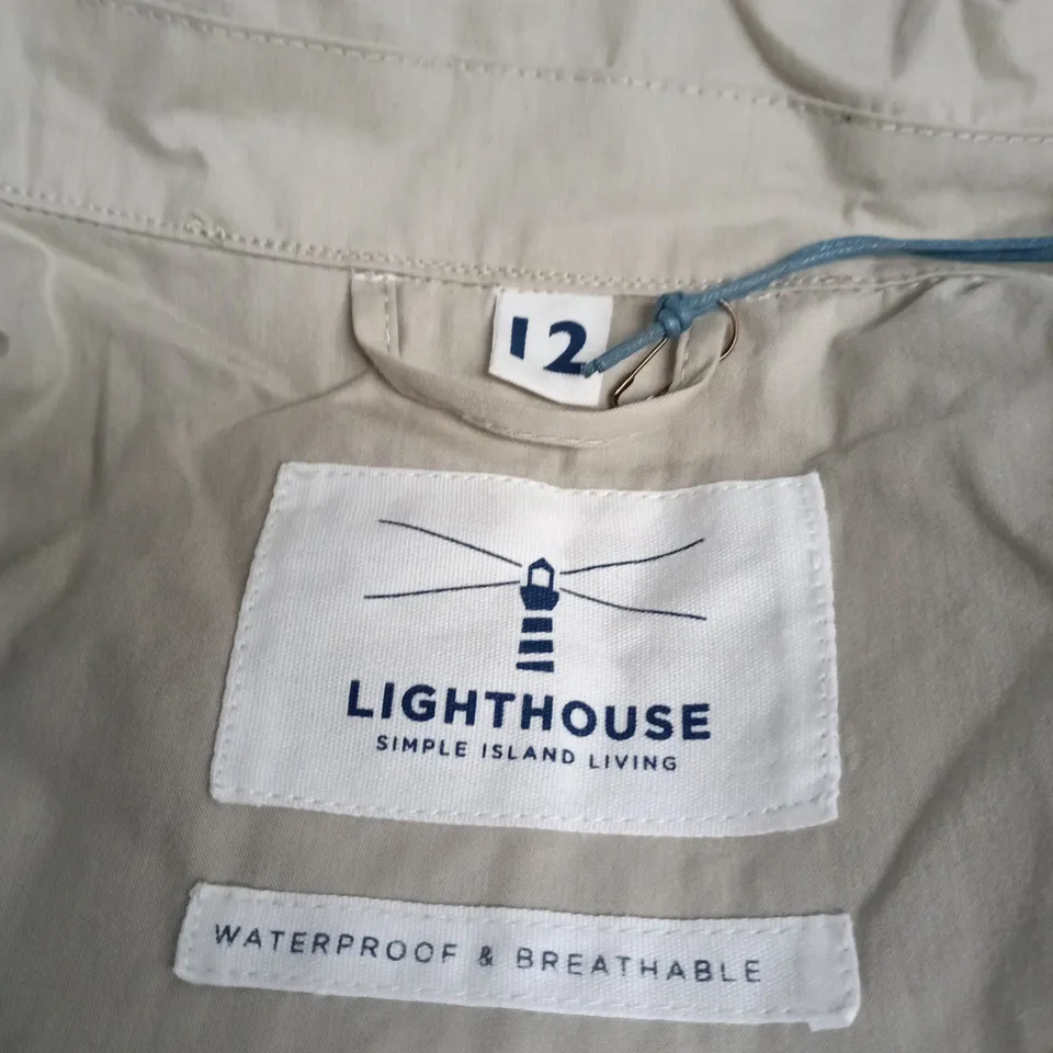 LIGHTHOUSE BLAIR WATERPROOF JACKET – CLAY, UK12 (US8, EU40)