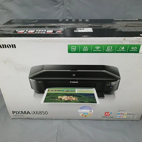 BOXED CANON PIXMA IX6850 WIRELESS A3 COLOUR INKJET PRINTER