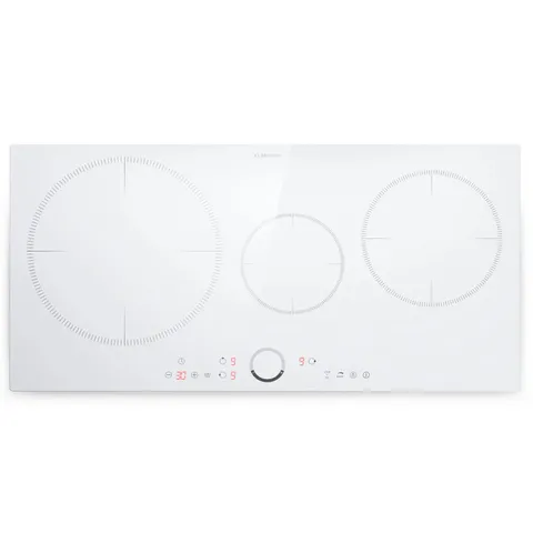 DELICATESSA 80CM 3 RING INDUCTION HOB WHITE