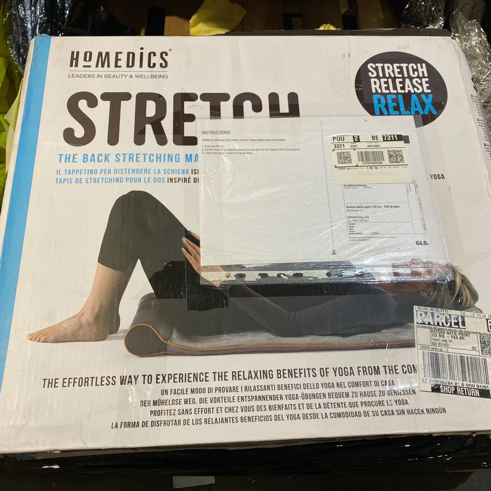 BOXED HOMEDICS STRETCH THE BACK STREATCHING MAT