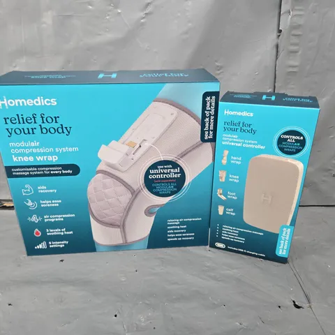BOXED HOMEDICS MODULAIR COMPRESSION SYSTEM KNEE WRAP (SR-CMK10H)