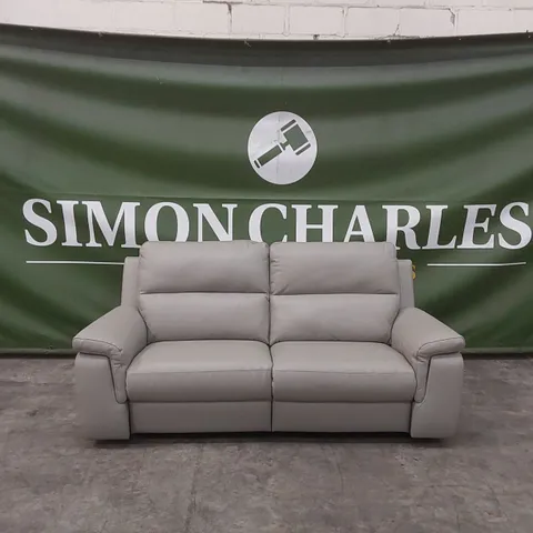 QUALITY DESIGNER ITALIAN MADE 3 SEATER ELECTRIC RECLINER LEATHER SOFA