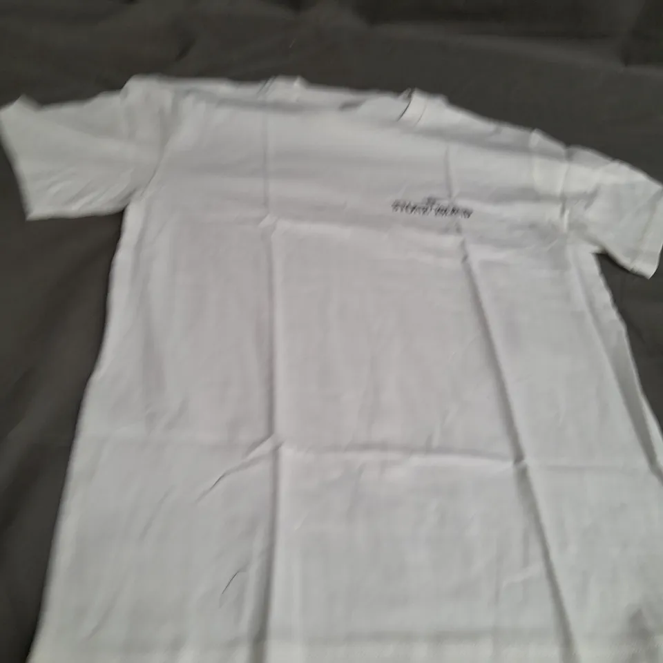 STONE ISLAND WHITE T-SHIRT SIZE S