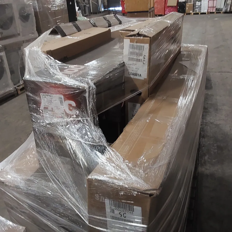 PALLET OF APPROXIMATELY 11 UNPROCESSED RAW RETURN MONITORS AND TELEVISIONS TO INCLUDE;