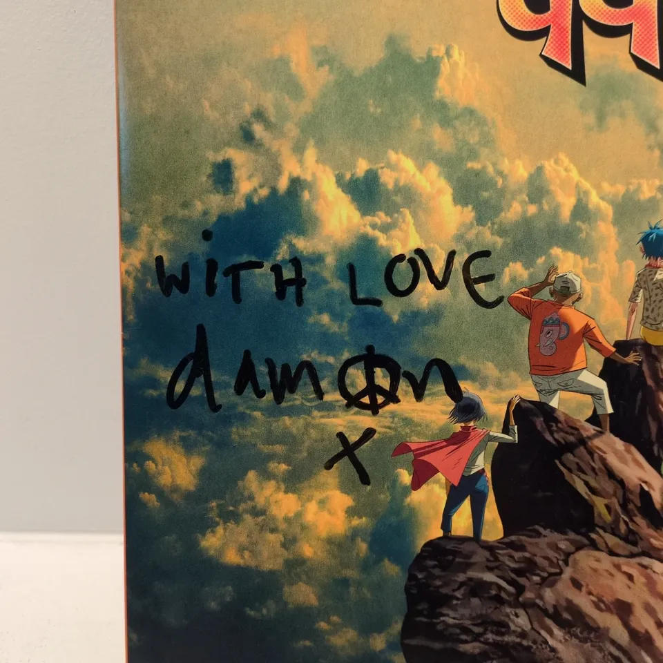 Gorillaz vinyl 'the mountain' - signed