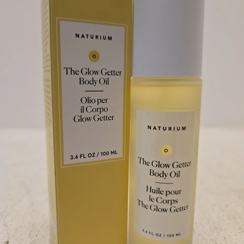 BOXED NATURIUM THE GLOW GETTER BODY OIL 100ML