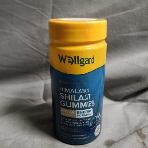 WELLGARD GOLD STANDARD HIMALAYAN SHILAJIT GUMMIES (60 VEGAN GUMMIES)