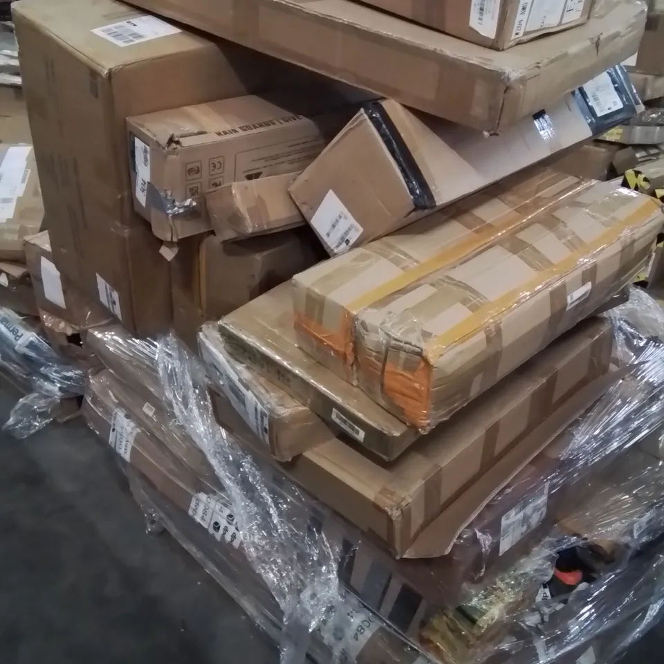 PALLET CONTAINING VARIOUS ASSORTED BOXED HOUSEHOLD/ELECTRONIC/MECHANICAL ITEMS 
