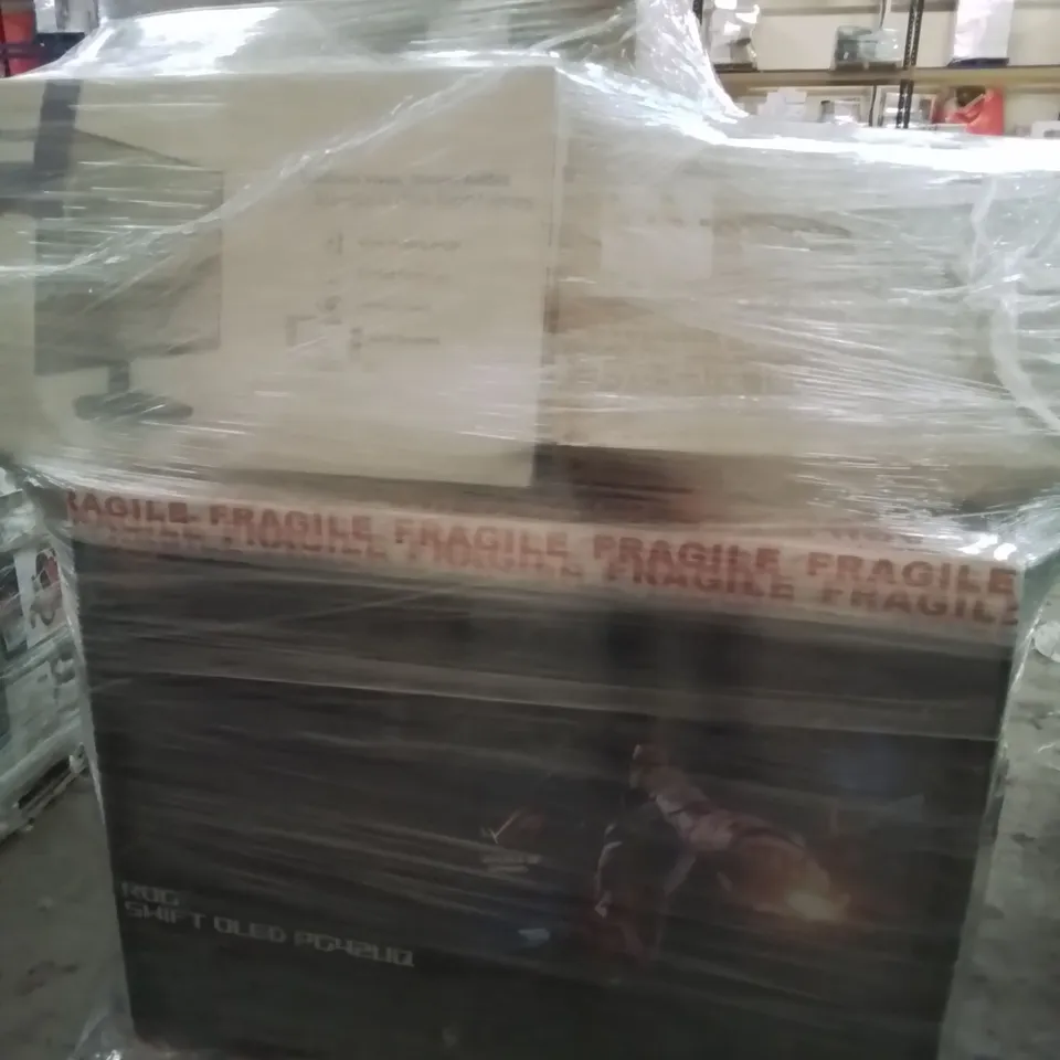 PALLET OF APPROXIMATELY 14 ASSORTED MONITORS TO INCLUDE