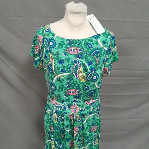 BODEN WOMENS FLORAL PATTERN OCCASSIONAL DRESS SIZE 12