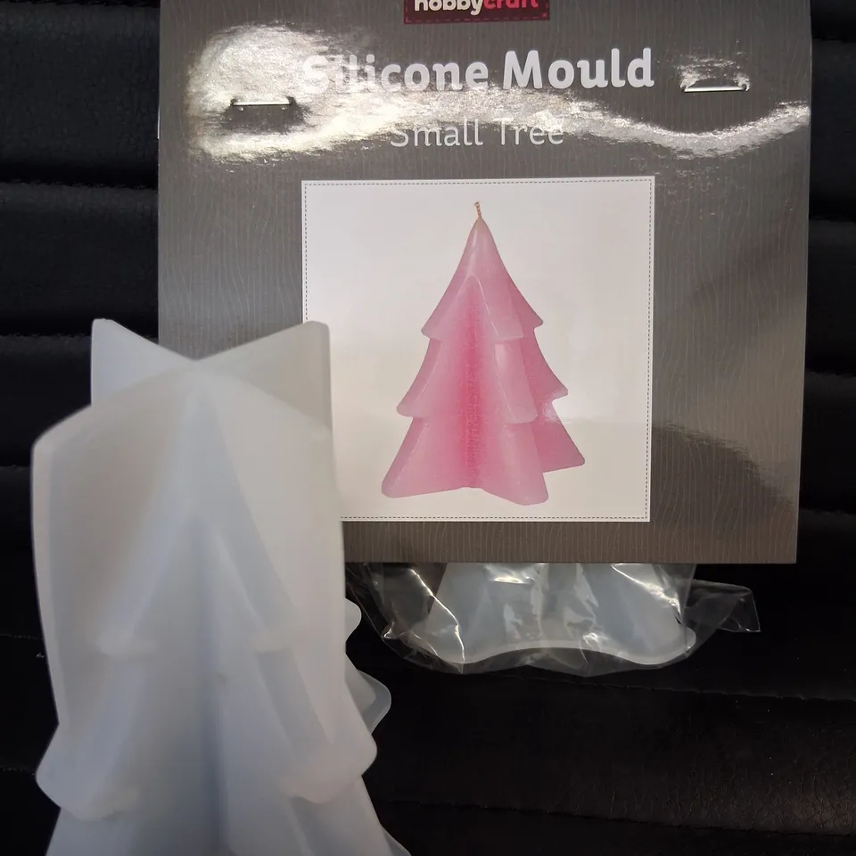 APPROXIMATELY 72 BRAND NEW HOBBY CRAFT SILICONE MOULD SMALL TREE