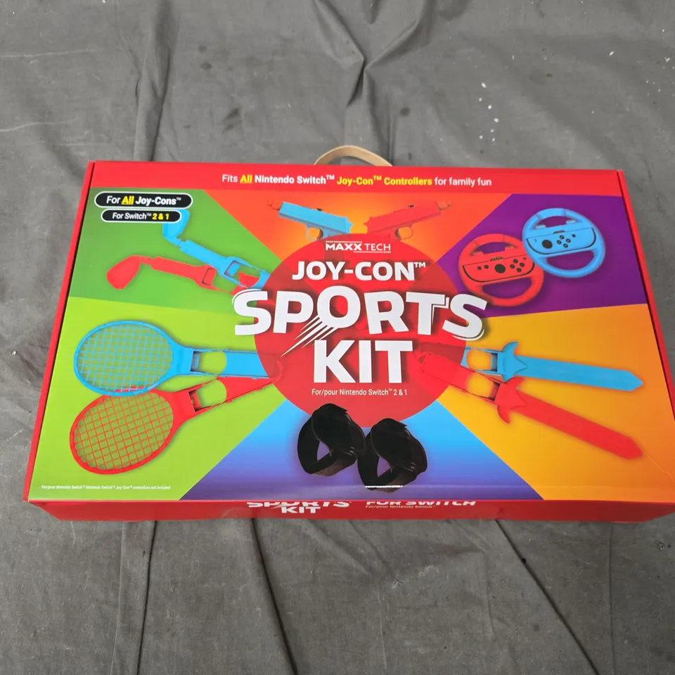 BOXED AND SALED JOY-CON SPORTS KIT FOR NINTENDO SWITCH