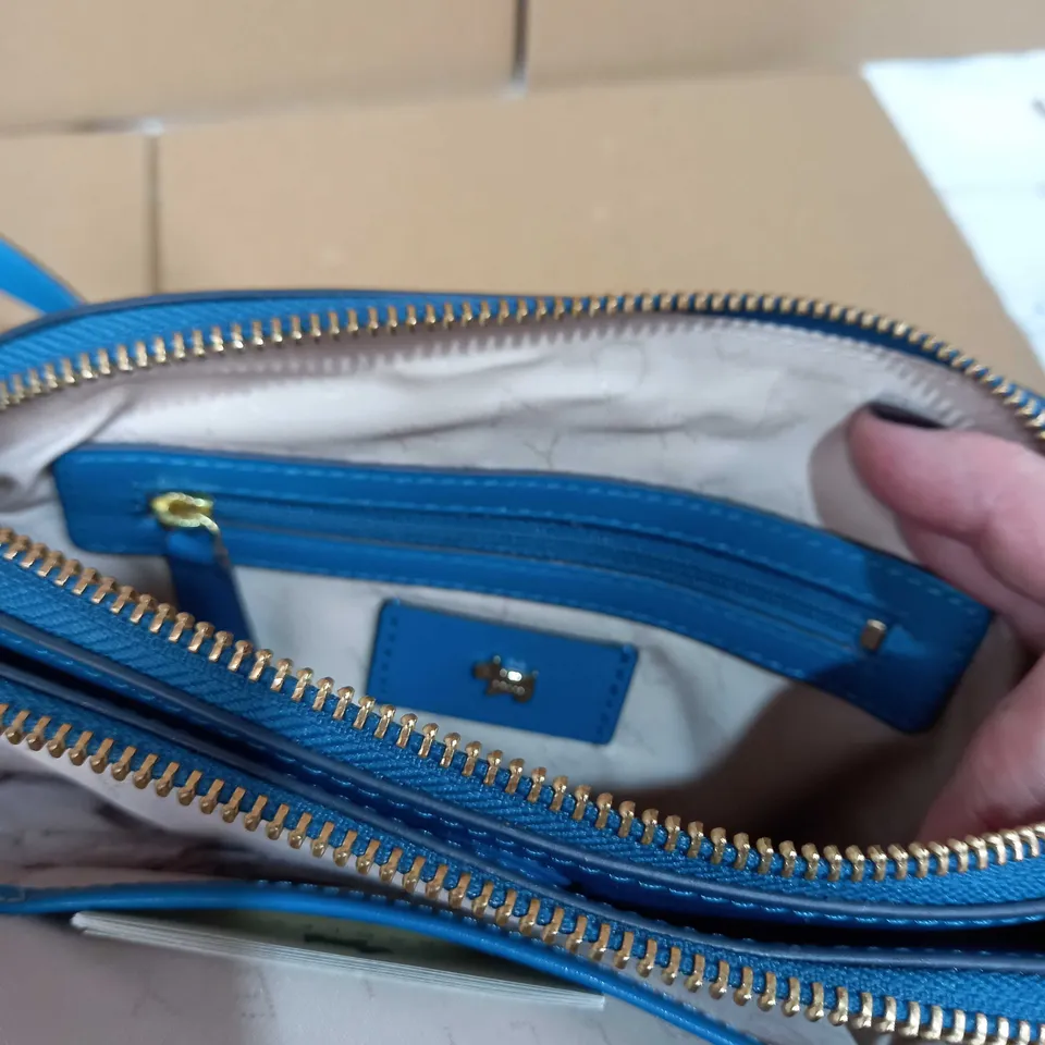 RADLEY CROSSBODY ZIP HANDBAG - BLUE