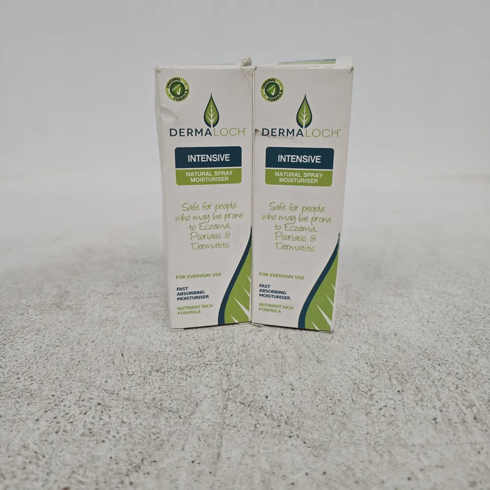 2 X DERMALOCH INTENSIVE DAILY MOISTURISER 100ML