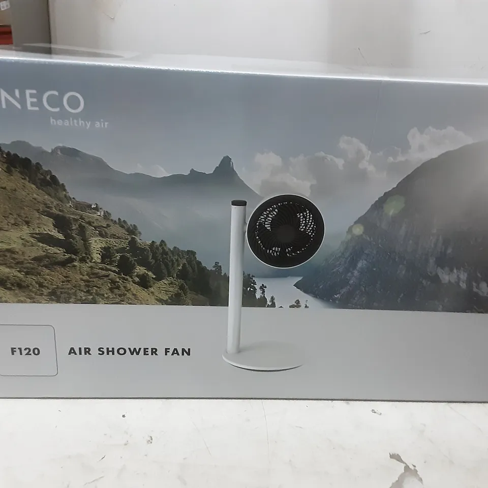 BOX OF 2 BONECO F120 PEDESTAL AIR SHOWERING FAN 