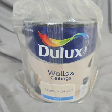 DULUX WALLS & CEILINGS EGYPTIAN COTTON MATT EMULSION PAINT 2.5L 
