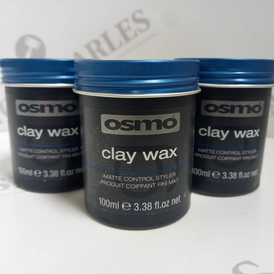 BOX OF 6 X 100ML OSMO CLAY WAX