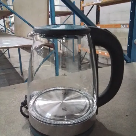 BOXED GLASS KETTLE