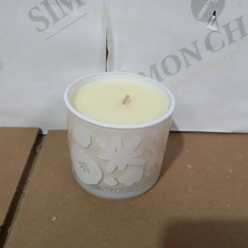 FLWR CANDLE - ORANGE BLOSSOM RRP £12