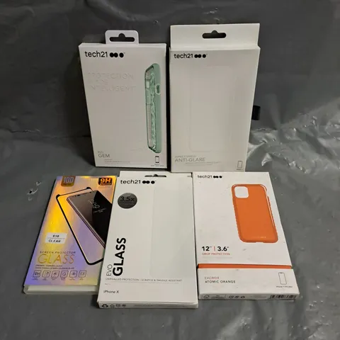 BOX OF APPROXIMATELY 150 ASSORTED PHONE CASES AND SCREEN PROTECTORS