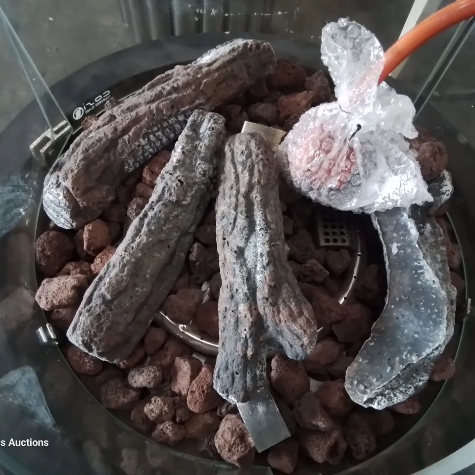 DESIGNER COSI GAS FIRED COAL & LOG EFFECT FEATURE FIRE
