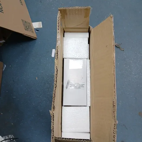 LIFTON MIRRORED BATHROOM WALL CABINET - LIGHT GREY/WOOD