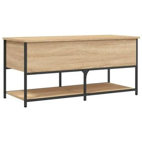 BOXED VIDAXL STORAGE BENCH - SONOMA OAK (1 BOX)