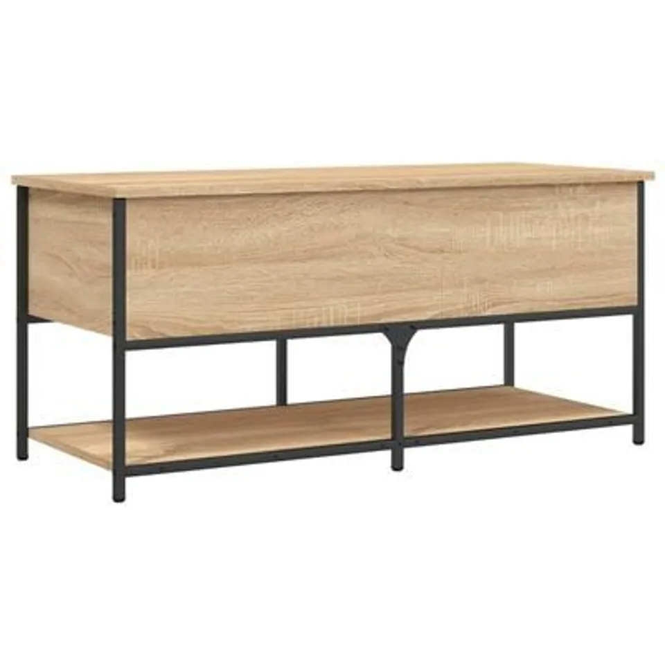 BOXED VIDAXL STORAGE BENCH - SONOMA OAK (1 BOX)