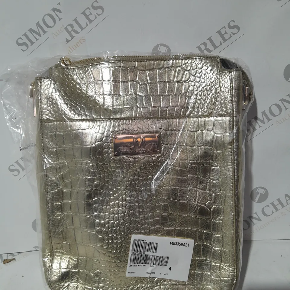 BAGGED JULIEN MACDONALD CROC PATTERN NAG