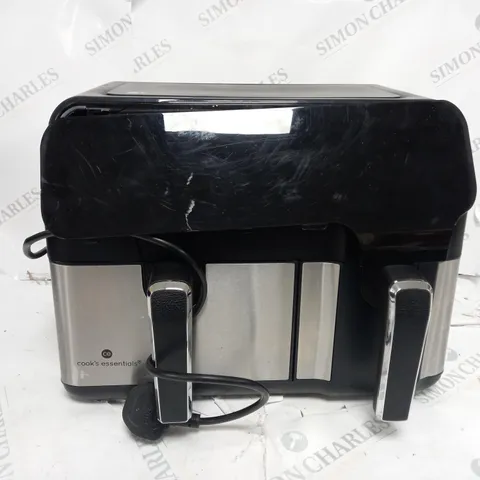COOK'S ESSENTIALS 7.7L DUAL AIR FRYER