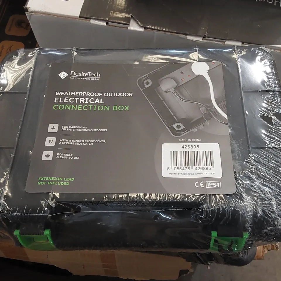 DESIRETECH WEATHERPROOF OUTDOOR ELECTRICAL CONNECTION BOX