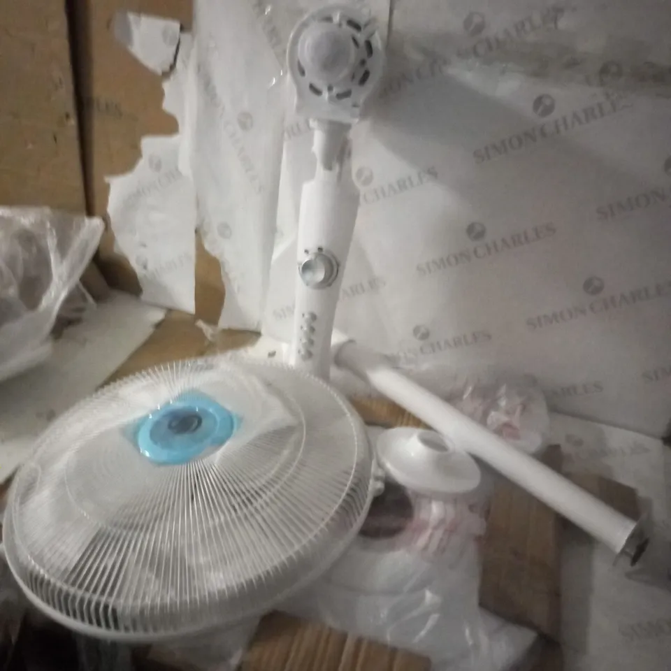 SWAN FREESTANDING STAND FAN - WHITE - BOXED