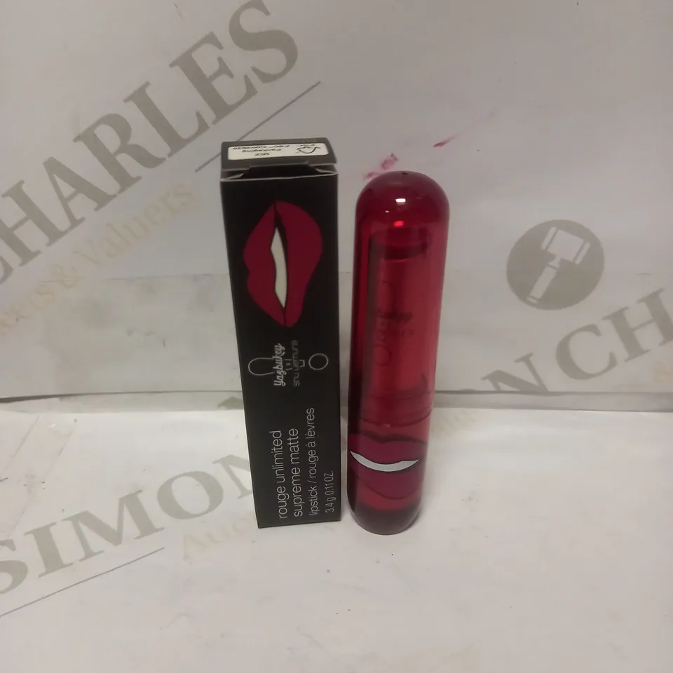 LOT TO CONTAIN APPROX. 10 X ASSORTED ROUGE UNLIMITED SUPREME MATTE LIPSTICKS - 3.4G