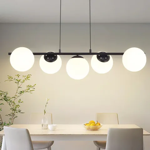 BOXED SOLLIS 5-LIGHT KITCHEN ISLAND PENDANT