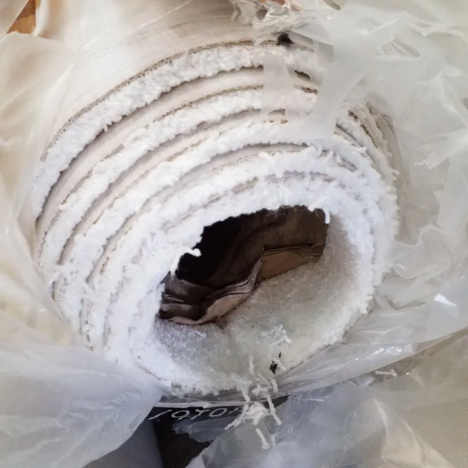 ROLL OF QUALITY PRIMEROSE4 D 30 SNOW DAY CARPET APPROXIMATELY 3.1×4M