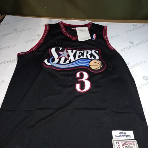 PHILADELPHIA 76ERS JERSEY WIL IVERSON 3 SIZE UNSPECIFIED