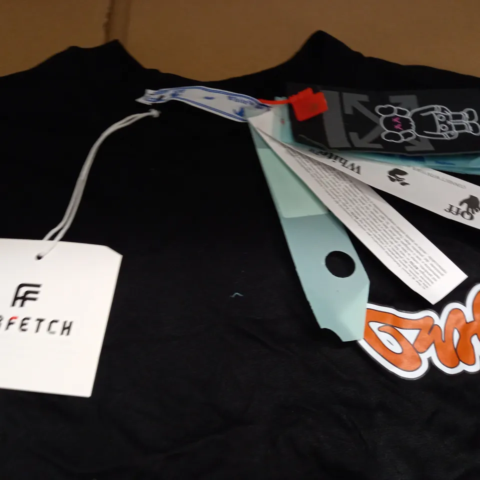 OFF WHITE BLACK T-SHIRT - M