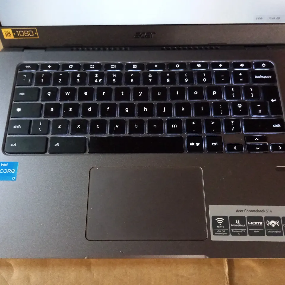 ACER CHROMEBOOK 514 LAPTOP with intel I-3 - N20Q13