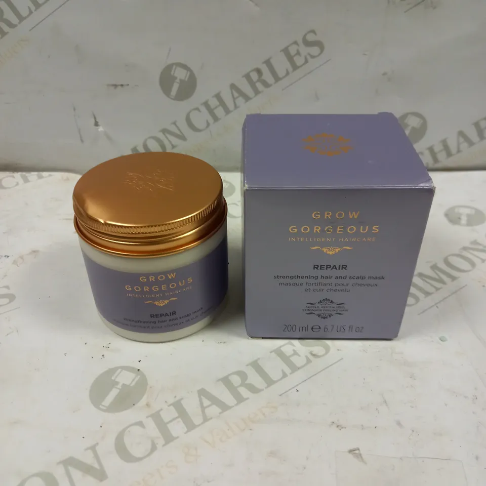 GROW GORGEOUS REPAIR HAIR AND SCALP MASK - 200ML