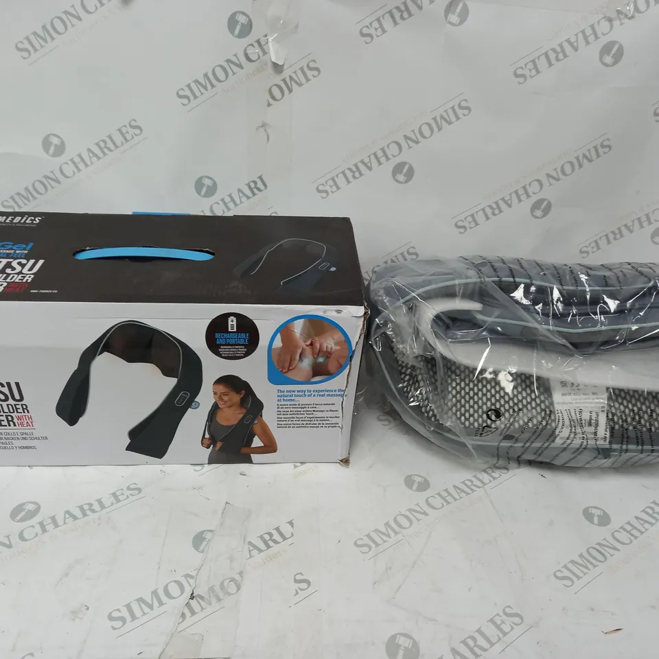 BOXED HOMEDICS SHIATSU NECK AND SHOULDER MASSAGER NMS-700RCG-EU