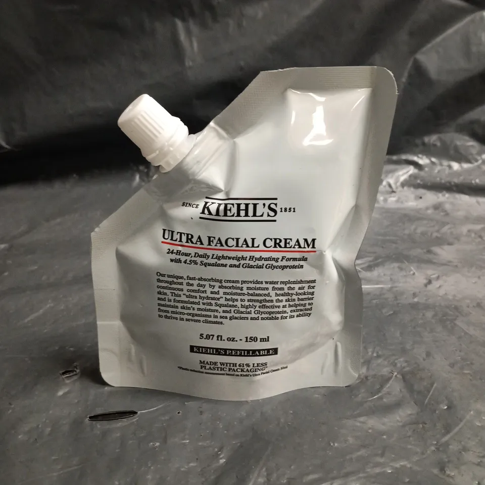 KIEHL'S ULTRA FACIAL CREAM REFILL POUCH 150ML