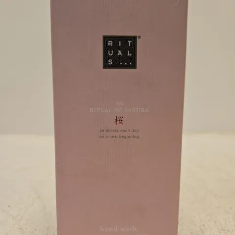 BOXED RITUALS THE RITUAL OF SAKURA HAND WASH 300ML