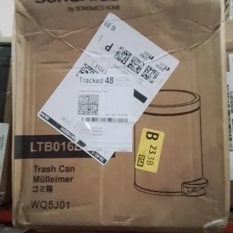 BOXED SONGMICS BATHROOM TRASH CAN