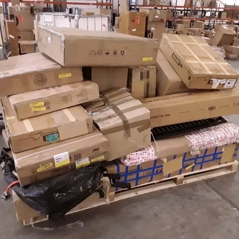 PALLET CONTAINING ASSORTED FLATPACK FURNITURE PARTS 