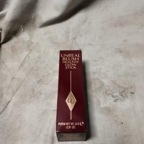 CHARLOTTE TILBURY UNREAL BLUSH HEALTHY GLOW STICK 9G BOXED