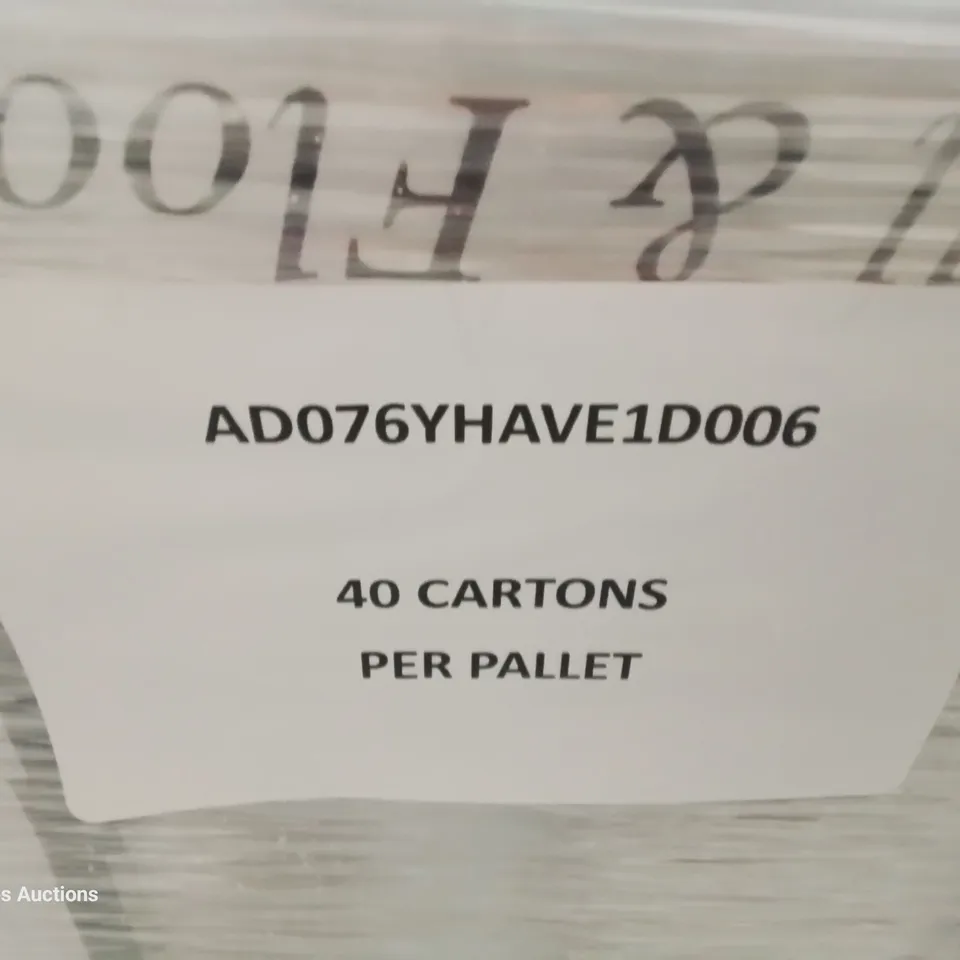PALLET OF 40 × 5 BRAND NEW JOHNSONS HAVEN SAND DECOR TILES EACH 597 × 297 × 10mm