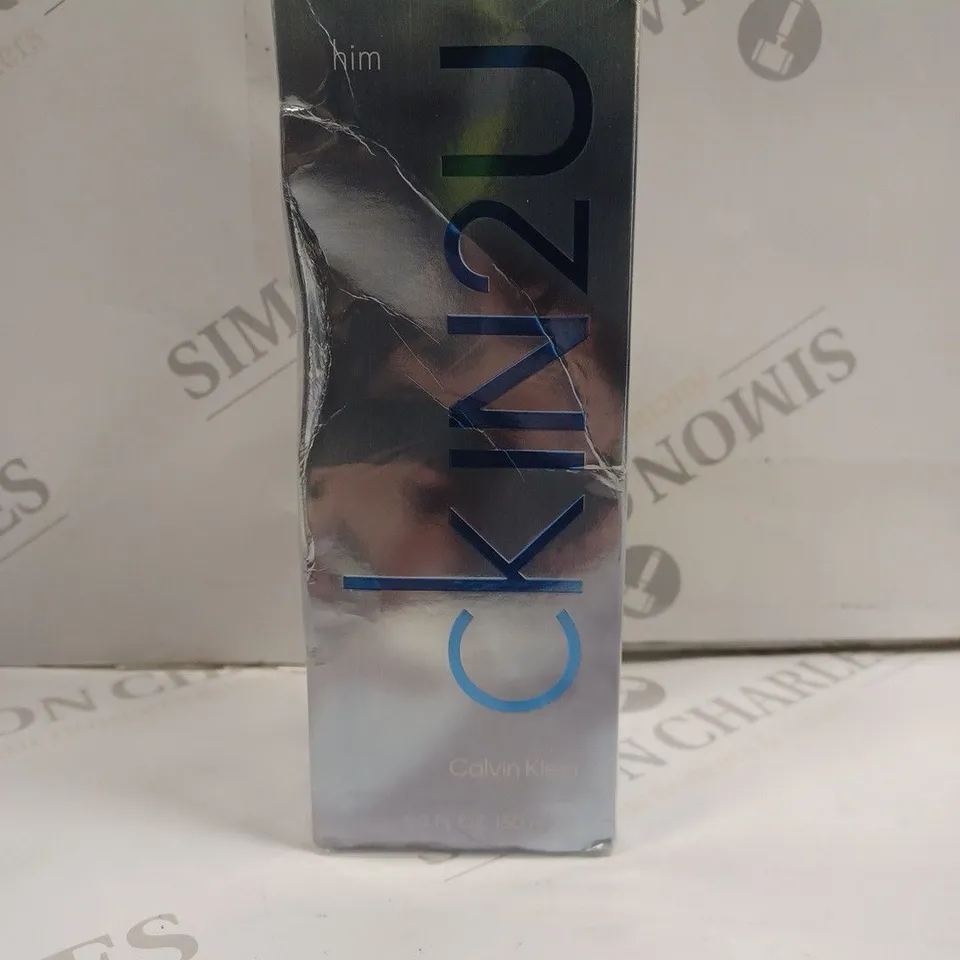 BOXED SEALED CALVIN KLEIN CKIN2U AFTER SHAVE SPRAY 150ML  RRP £65