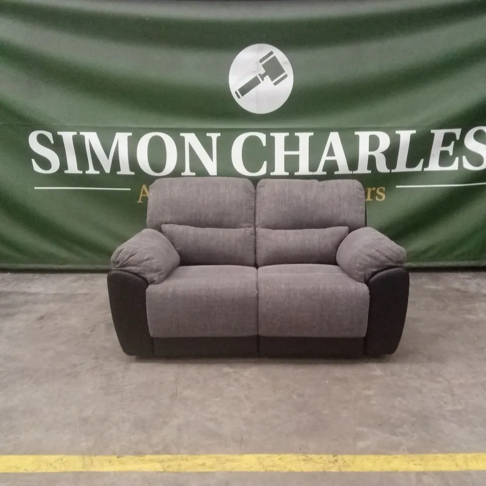 SANTORI 2 SEATER HIGH BACK RECLINER SOFA RRP £749