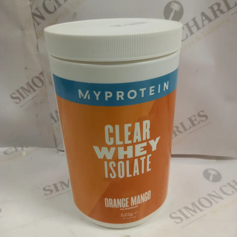 SEALED MY PROTEIN CLEAR WHEY ISOLATE - ORANGE MANGO 522G